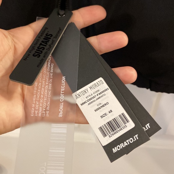 Antony Morato Sport Collection Man Jacket size 48/M brand new with tags - Picture 3 of 16